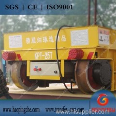 Industrial Motorized Rail Transfer Cart