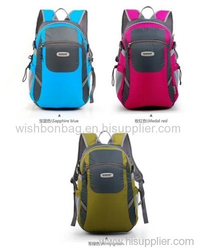 nylon leisure and sport backpacks