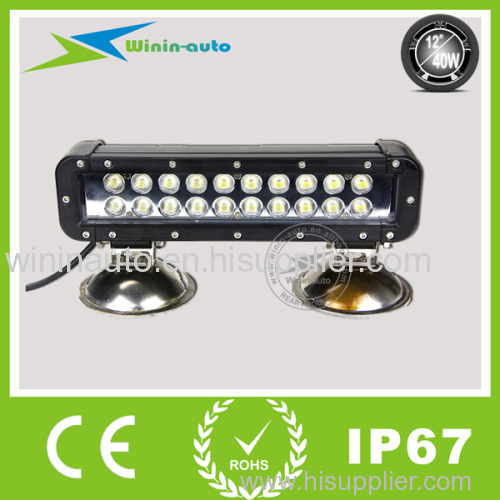 12inch 40W High intensity Cree LED Light bar for ATV SUV 3200 Lumens IP67 WI9023-40