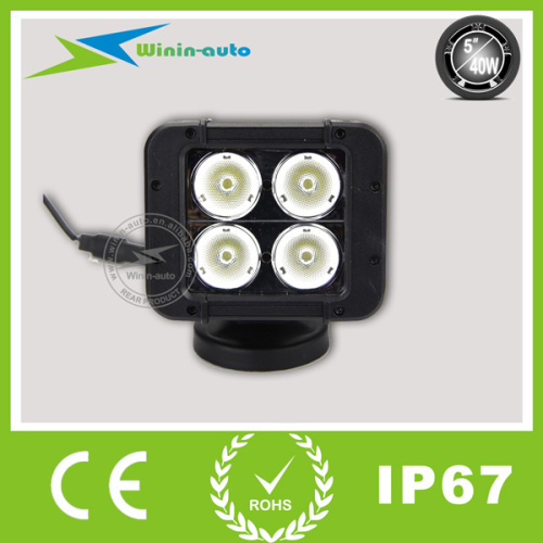 5inch 40W Double Row Cree LED offroad Light Bar IP67 for off-road Mining Boat 3000 Lumens WI9025-40