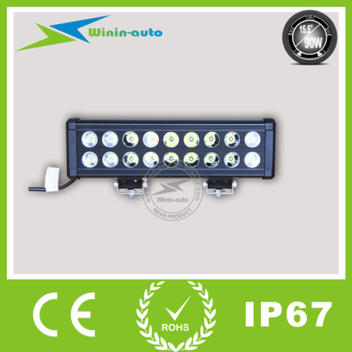 15.5inch 90W Cree Chips IP67 LED Light bar for ATV 7200 Lumen WI9026-90