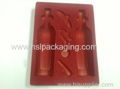 2013 New High Quality PS Flocking Tray