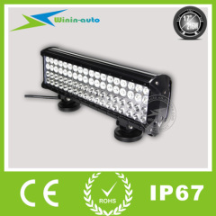 Four row 17inch 216W Cree LED Work light bar for Marine 18000 lumen WI9041-216