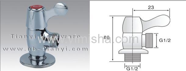 G1/2Brass Ceramic Sheet Angle Valve