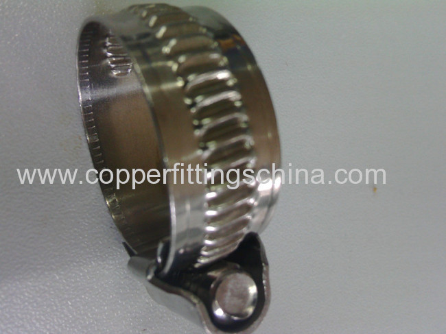 Non Perforated Stainless Steel 304 Germany Type Hose Clamp