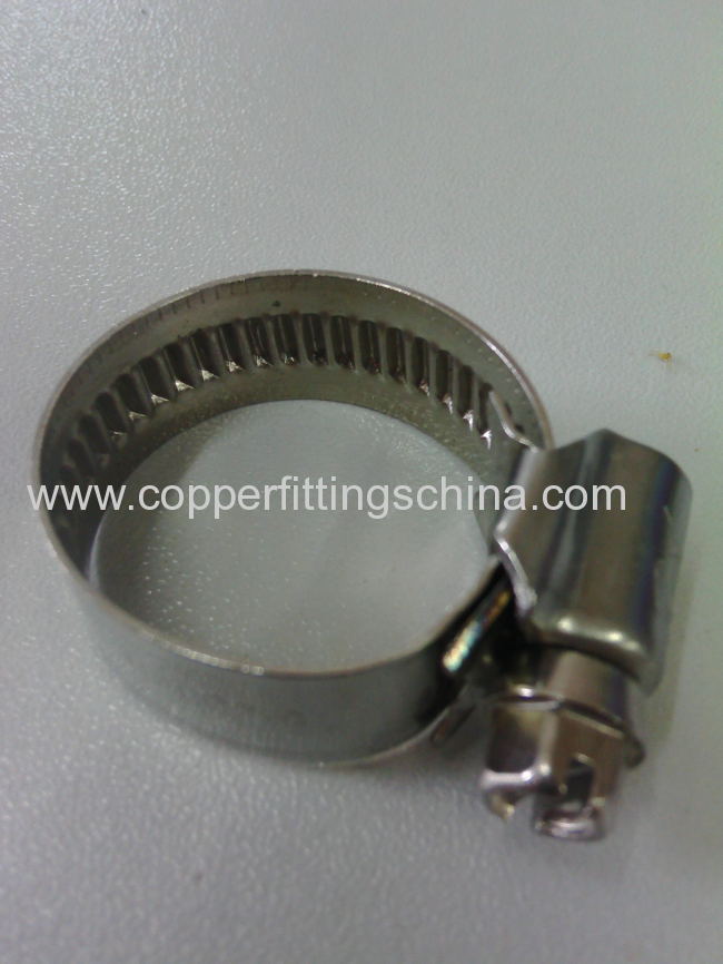 Non Perforated Stainless Steel 304 Germany Type Hose Clamp