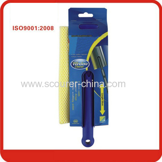 Convenient popular Multifunctional window cleaner Blue& yellow