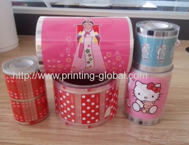 Hot stamping film for plastic calculate