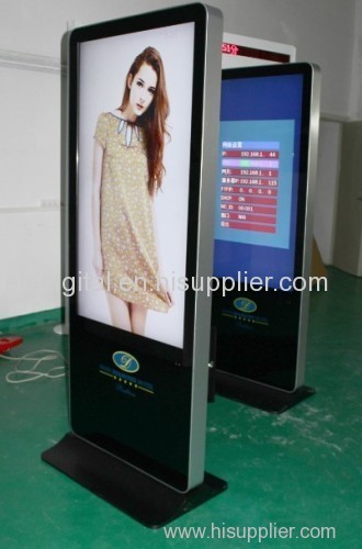 55" wifi lcd advertising monitor for shopping mall,3g network advertising display,wifi lcd monitor