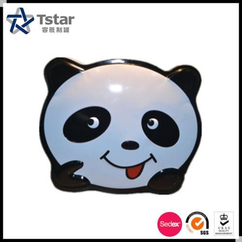 Adorable shape metal packing tin box