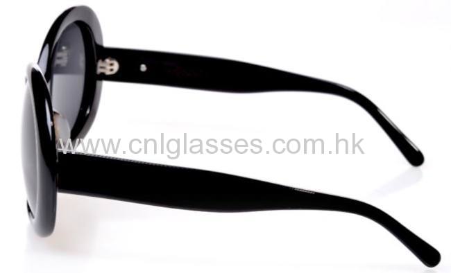 Prada style fashionable round sunglasses for men and women