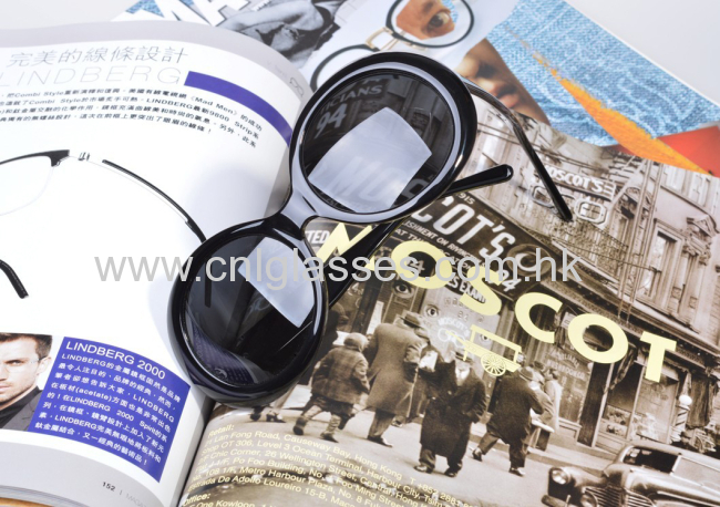 Prada style fashionable round sunglasses for men and women