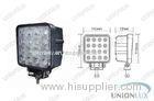 3120lum 48w Led Off Road Lights, 6000k 12v Led Work Lights For Trucks, Tractors