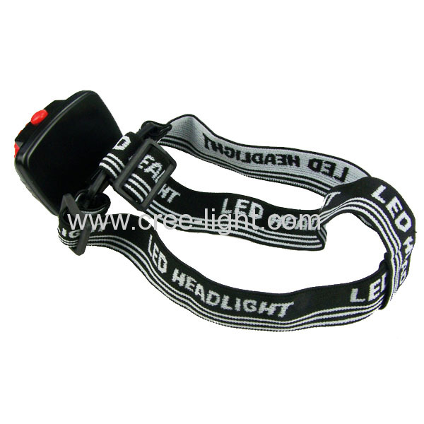 2013 New! Chinese watt 1W LED High Power Plastic Headlamp ACK-4041