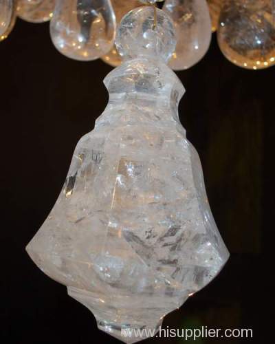 rock crystal chandelier parts