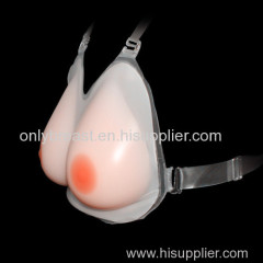 breast enhancement for men boob tube chiffon dress adhesive silicone bra