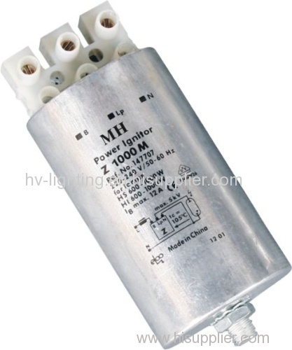 electronic ignitor 220v to 240v for light