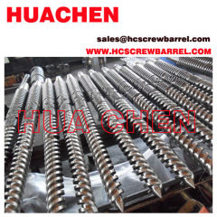 SJSZ twin screw and barrel of bimetallic for PVC