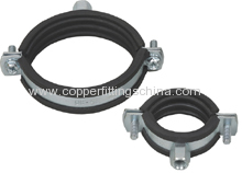 China Pipe Clamp with Rubber Manufacturer