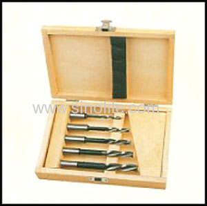 Mortising chisel and bit 4pcs/set 6-8-10-12-14-16mmpacked in wooden box