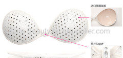 Seductive Front Closure Breathable adhesive silicone bra