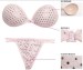 Seductive Front Closure Breathable adhesive silicone bra