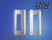 Metal sliding door handle