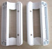 Metal sliding door handle