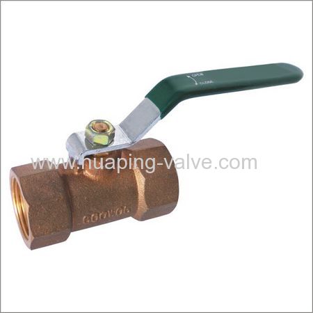 One-piece Bronze Ball Valve