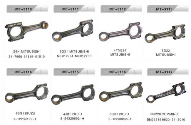 6D31 CONNECTING ROD FOR EXCAVATOR