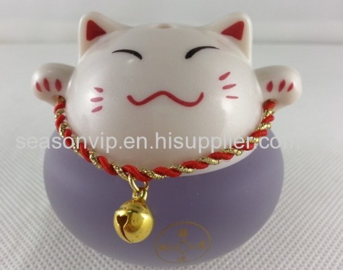 Lucky Cat car air freshener/ lovely car perfume