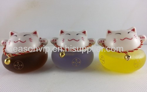 Lucky Cat car air freshener/ lovely car perfume