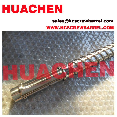 30mm extruder line screw barrel bimetallic nitrided