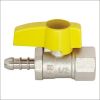 Nickel Plated Brass Gas Ball Valve