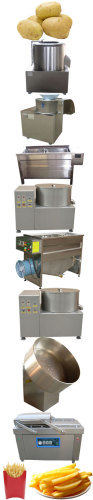 Semi-automatic Potato Chips Production Line
