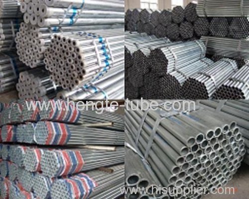 galvanized seamless steel tube pipe