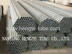 St37 galvanized seamless steel tube