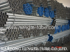 St37 galvanized seamless steel tube