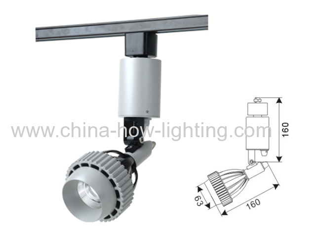 13.9W LED Track Light IP20 wih 1pc Bridge Lux