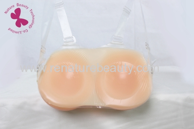 High quality real silicone breast forms for men 