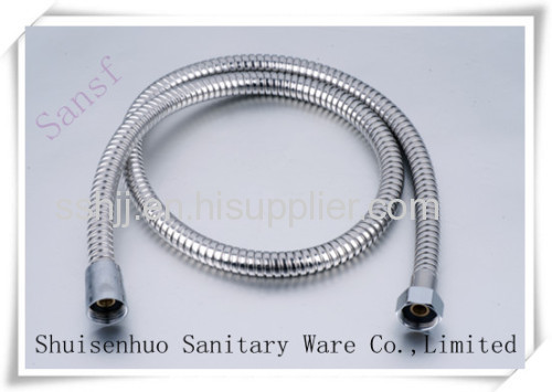 Stainless steel double lock shower hose