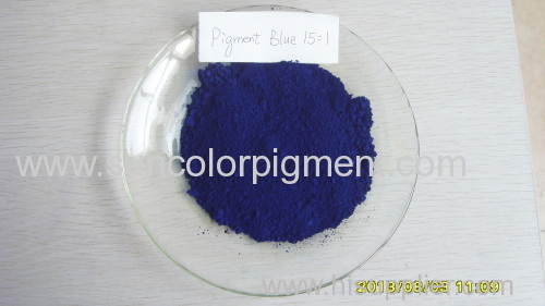 Pigment for chemical fertilizer