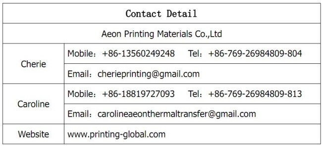 Thermal Transfer Printing Film for PVC Adult Slippers New Design