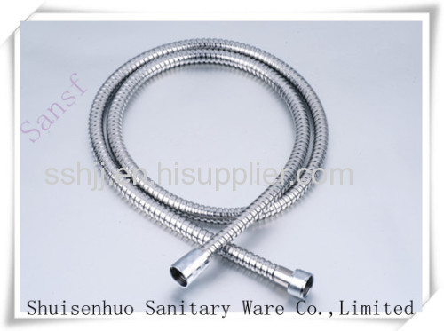 Stainless steel double lock shower hose