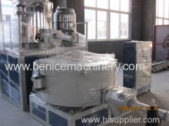 Plastics hot and cold mixer