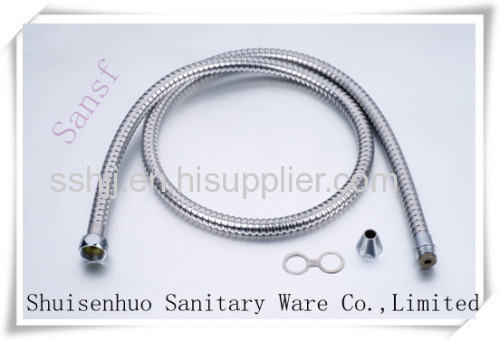 Stainless steel flexible bidet hose