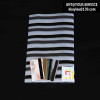 Magnetic stripe coated overlay