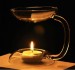 Fragrance Lamp Glass Candle Holder candlestick