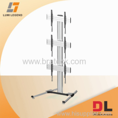 TRIPLE VIDEO WALL FLOOR STAND