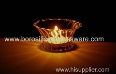 Romantic And Warm Glass Candle Holders